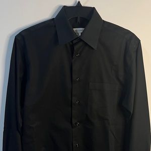 Black Dress Shirt - Pronto Uomo - 14.5, 32/33